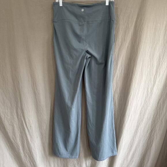 Gaiam‎ OM High Rise Bootcut Yoga Pants Blue Athleisure Y2K Women’s Size Large - Picture 5 of 13